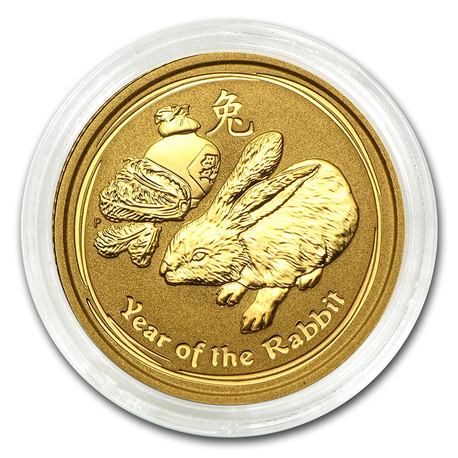 2025年のクリスマスの特別な衣装 Rabbit Lunar Gold oz 1/10 Australia 2011 BU eBay | II) (Series コレクション